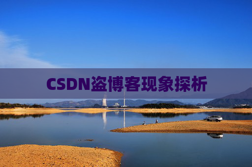 CSDN盗博客现象探析 CSDN盗博客现象探析
